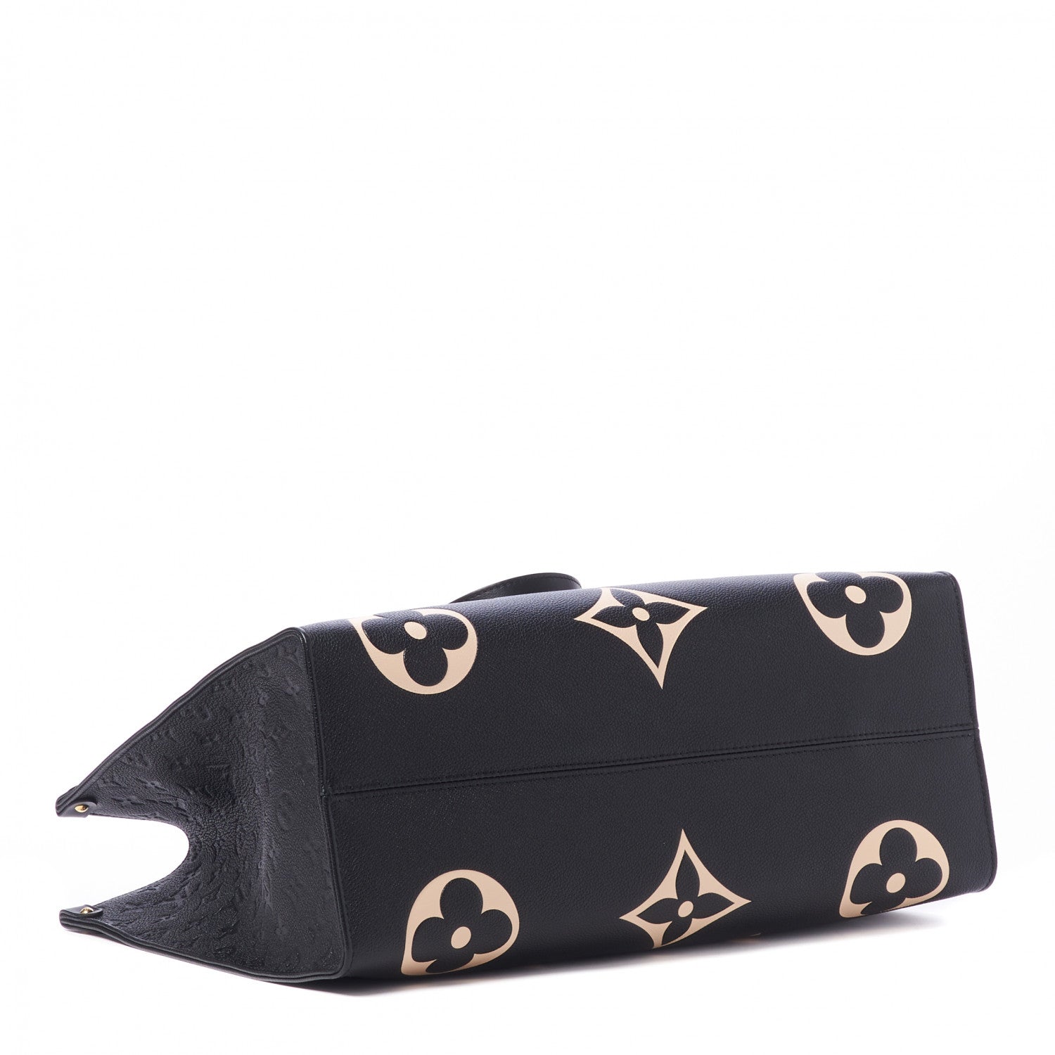 Louis Vuitton Empreinte Monogram Giant Crafty Onthego GM Black Creme 4 of 9