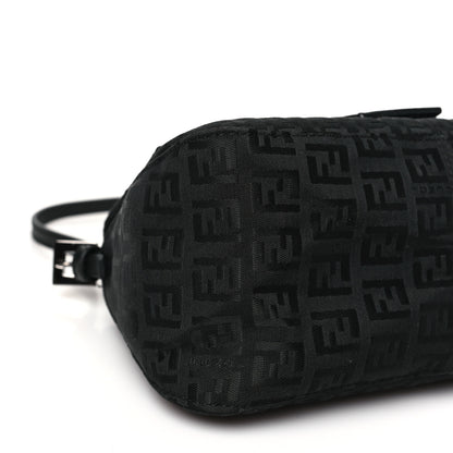 Fendi Zucchino Mini Mama Baguette Black 8 of 9