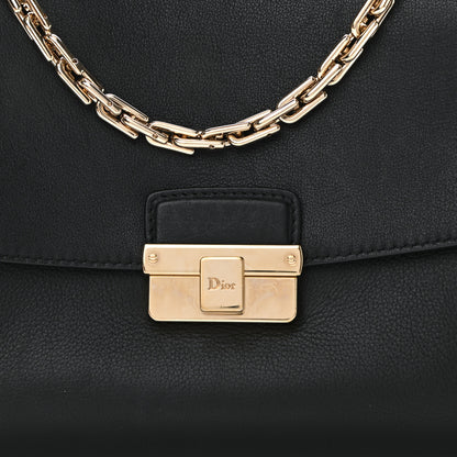 Christian Dior Calfskin Small Diorling Black 10 of 12