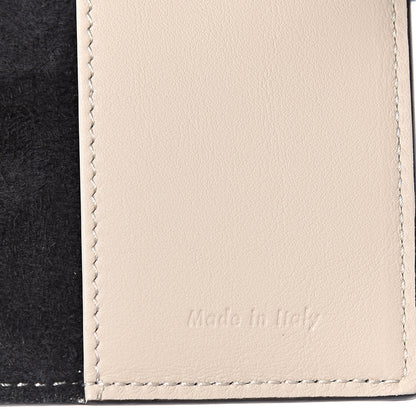 Celine Grained Calfskin Strap Passport Cover Black Chalk 7 of 9