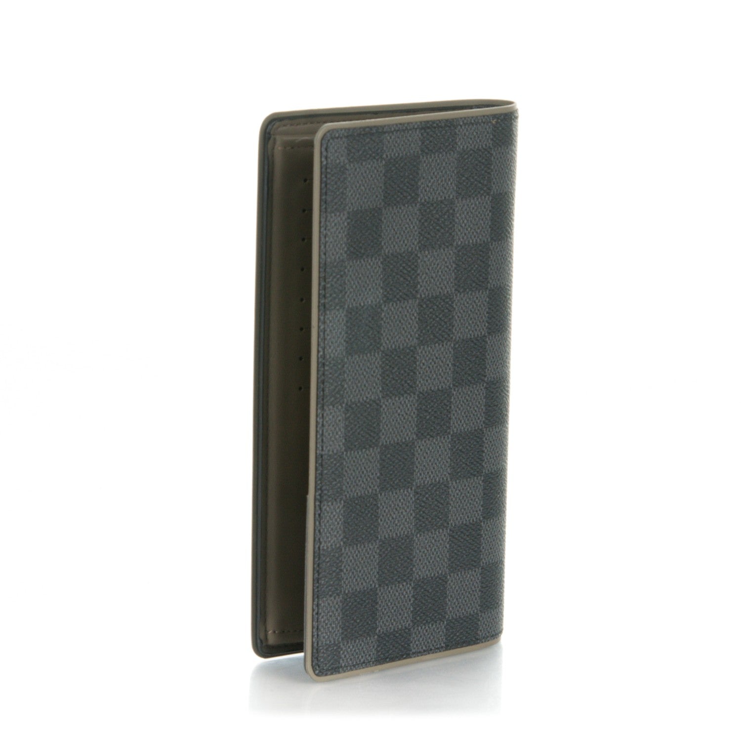 Louis Vuitton Damier Graphite Brazza Wallet Kaki 3 of 7