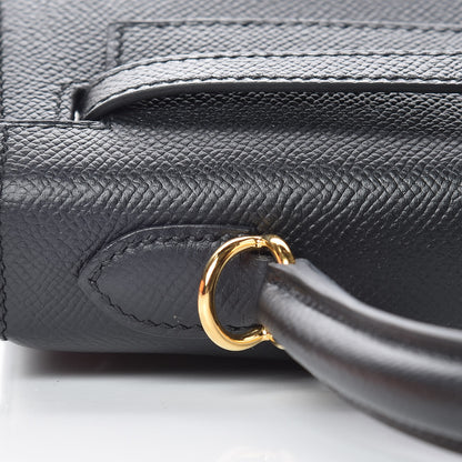 Hermes Epsom Kelly Sellier 25 Black 22 of 40