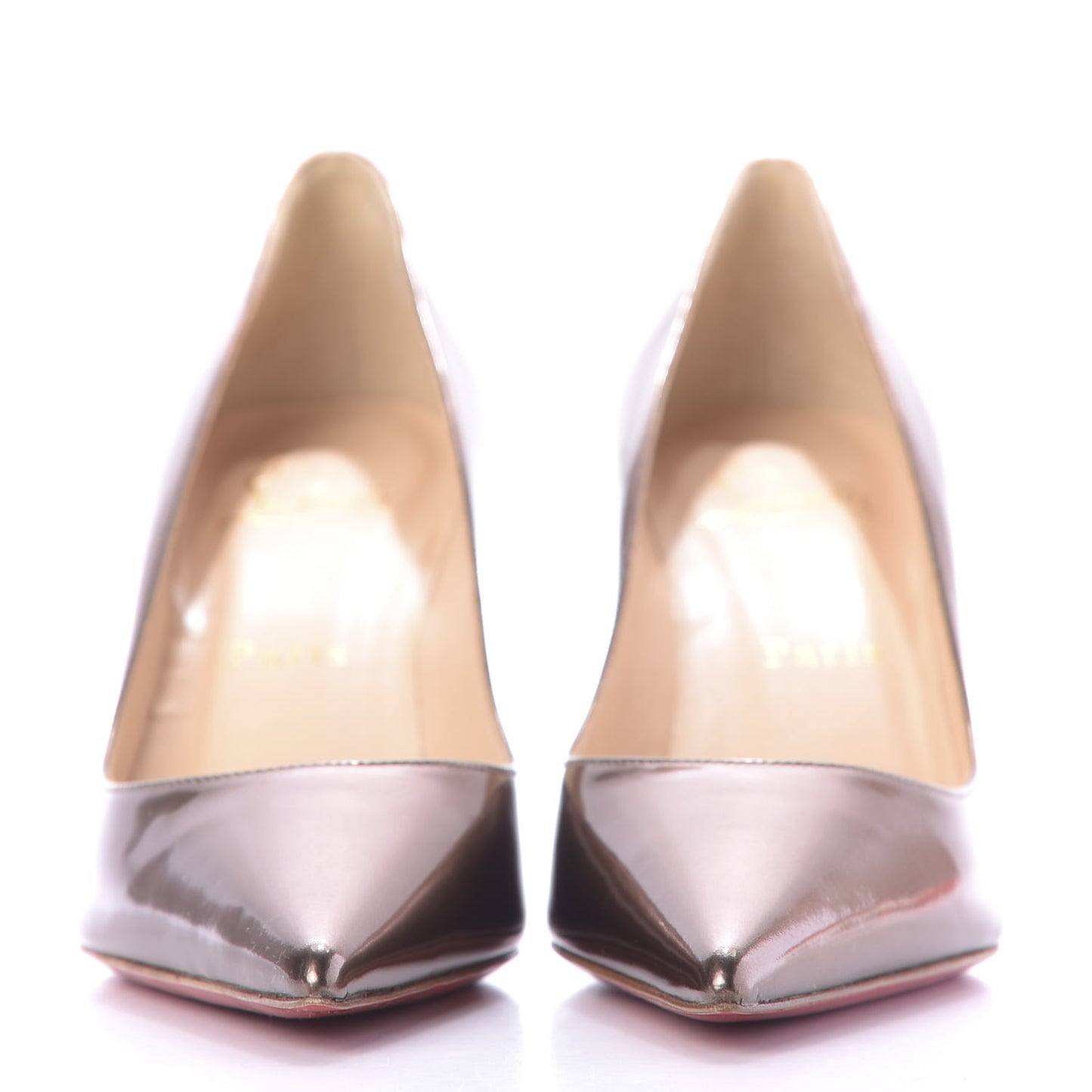 Patent Clare 80 Pumps 35 Bronze