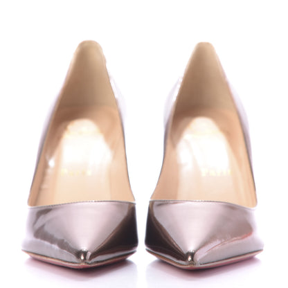 Christian Louboutin Patent Clare 80 Pumps 35 Bronze 2 of 11