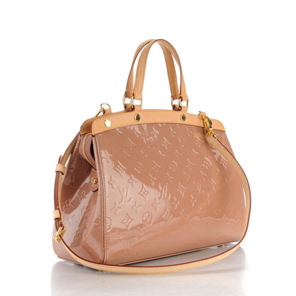 Louis Vuitton Vernis Brea MM Rose Velours 3 of 7