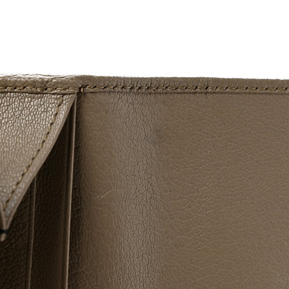 Balenciaga Chevre Gold Metallic Edge Hardware Money Wallet Rose de Sables 9 of 12