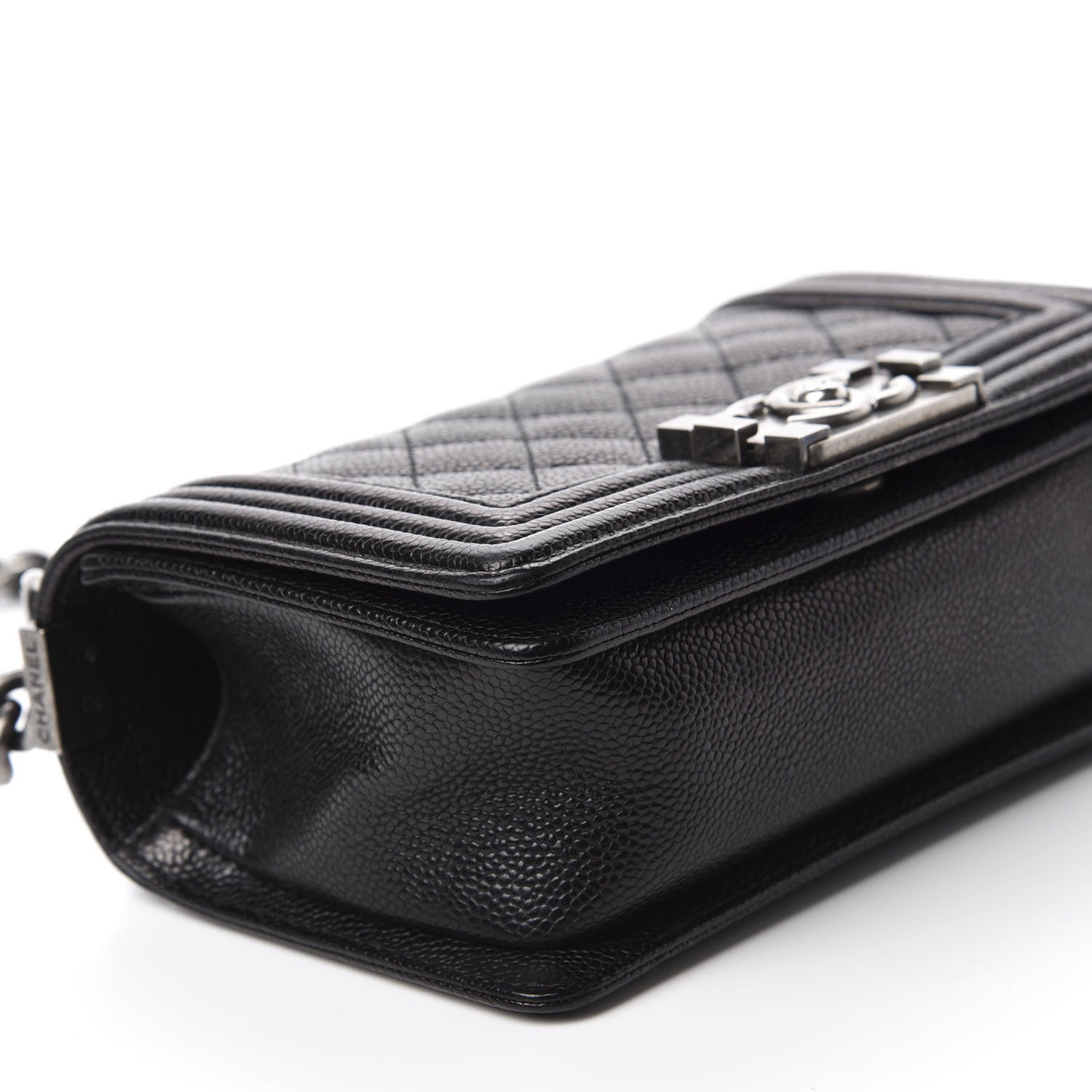 Chanel Caviar Quilted Small Boy Flap Black 6 of 10