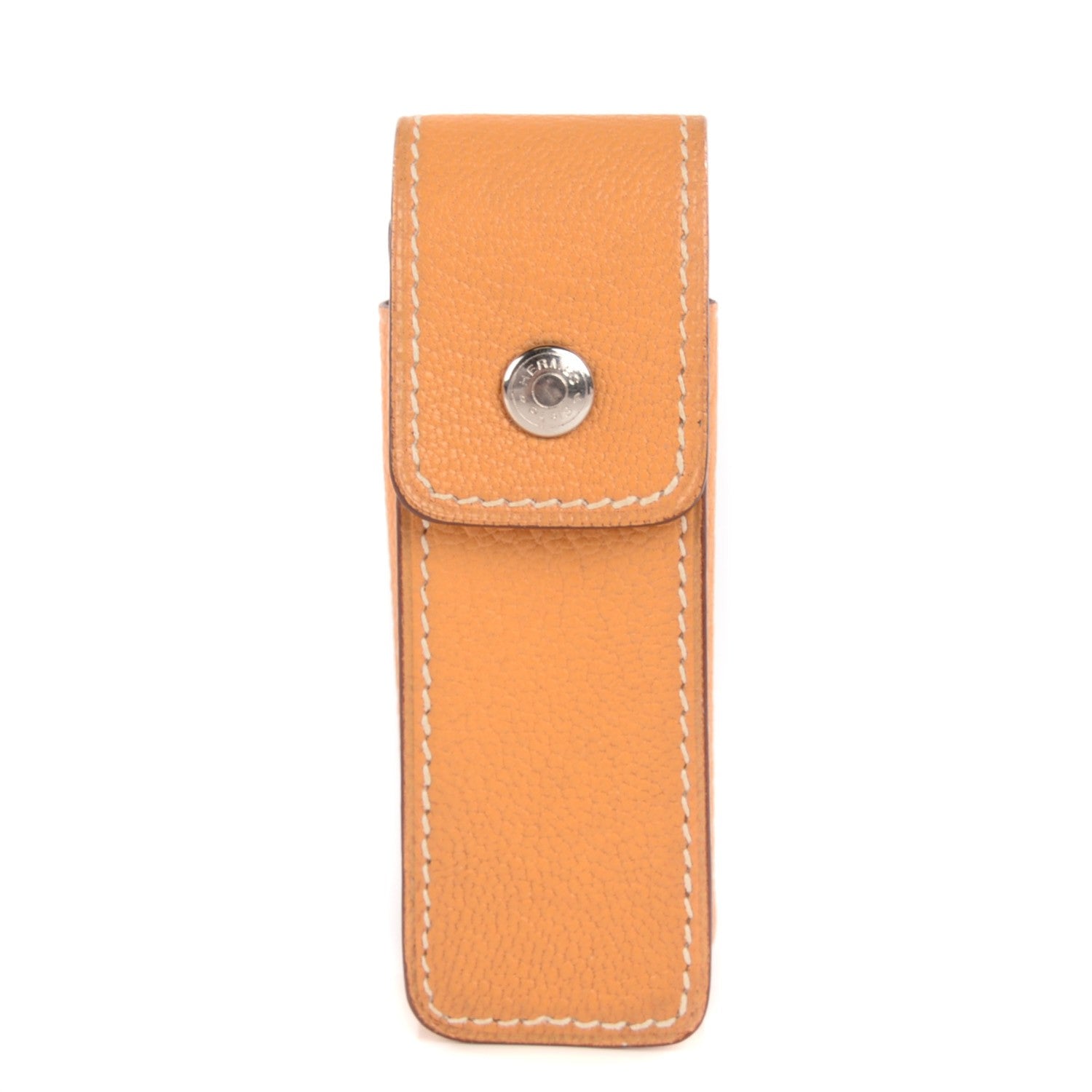 Hermes Chevre Chewing Gum Lipstick Holder 1 of 9
