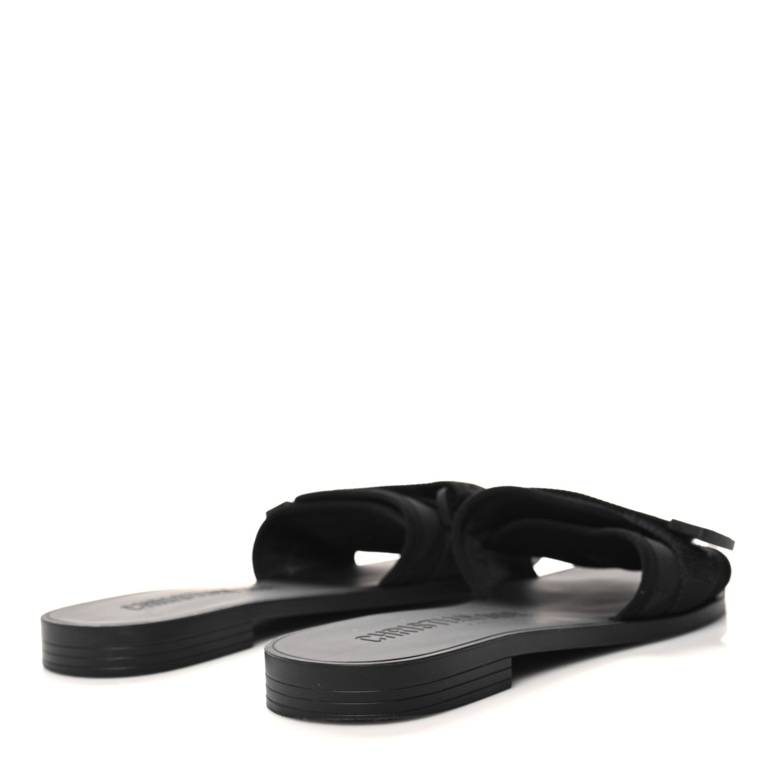 Christian Dior Technical Stretch Fabric Camouflage Dio(r)evolution Slide Sandals 39 Black Military 4 of 9