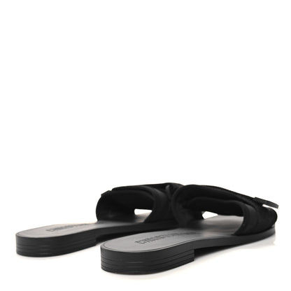 Christian Dior Technical Stretch Fabric Camouflage Dio(r)evolution Slide Sandals 39 Black Military 4 of 9