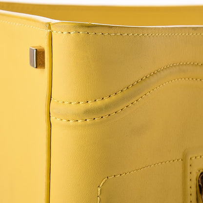 Celine Smooth Calfskin Medium Phantom Luggage Sun Yellow 24 of 27
