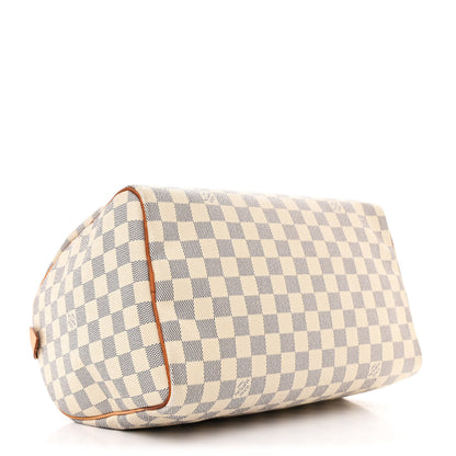 Louis Vuitton Damier Azur Speedy 30 4 of 12