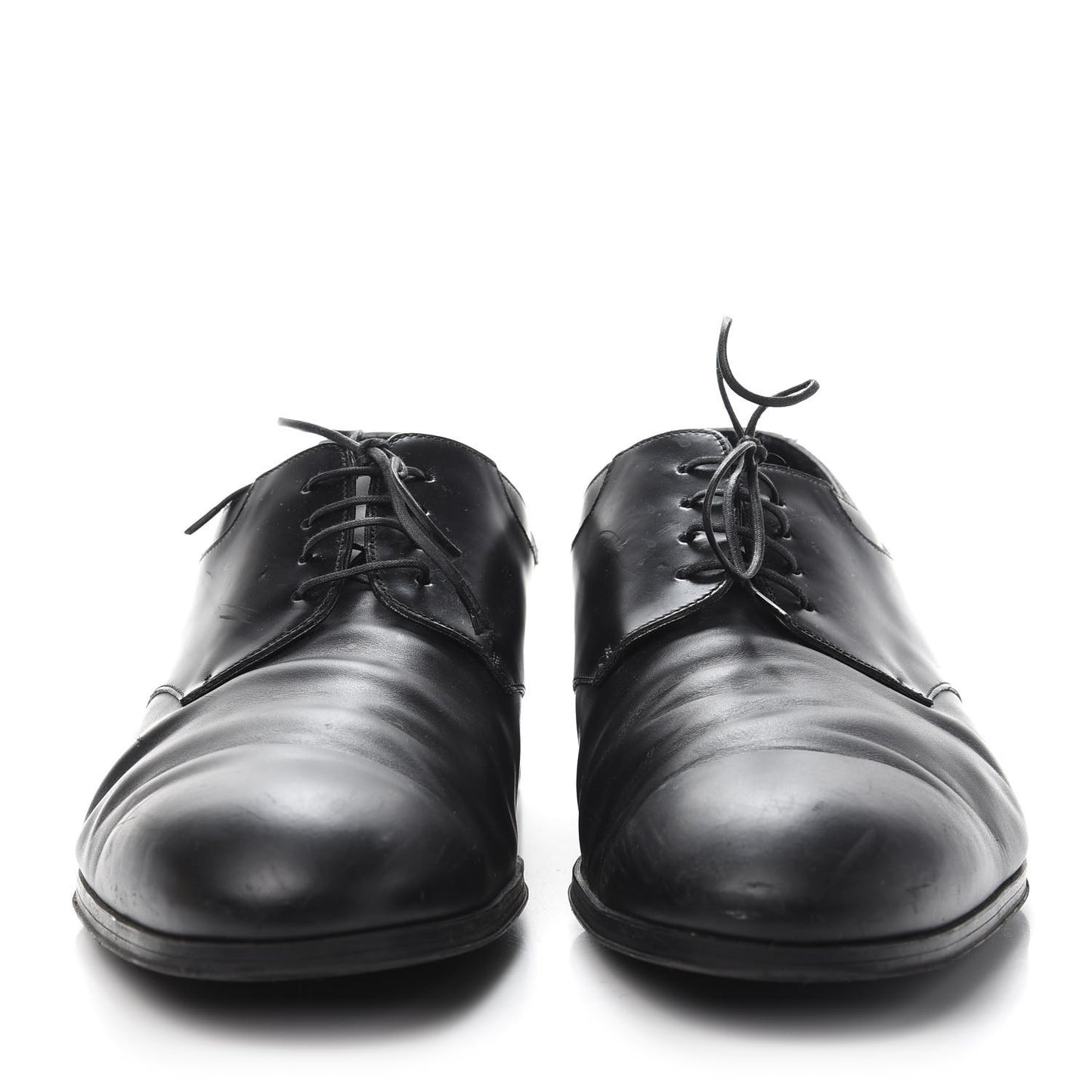 Mens Calfskin Oxfords 7.5 Black