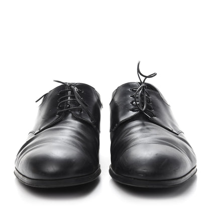 Louis Vuitton Mens Calfskin Oxfords 7.5 Black 2 of 14