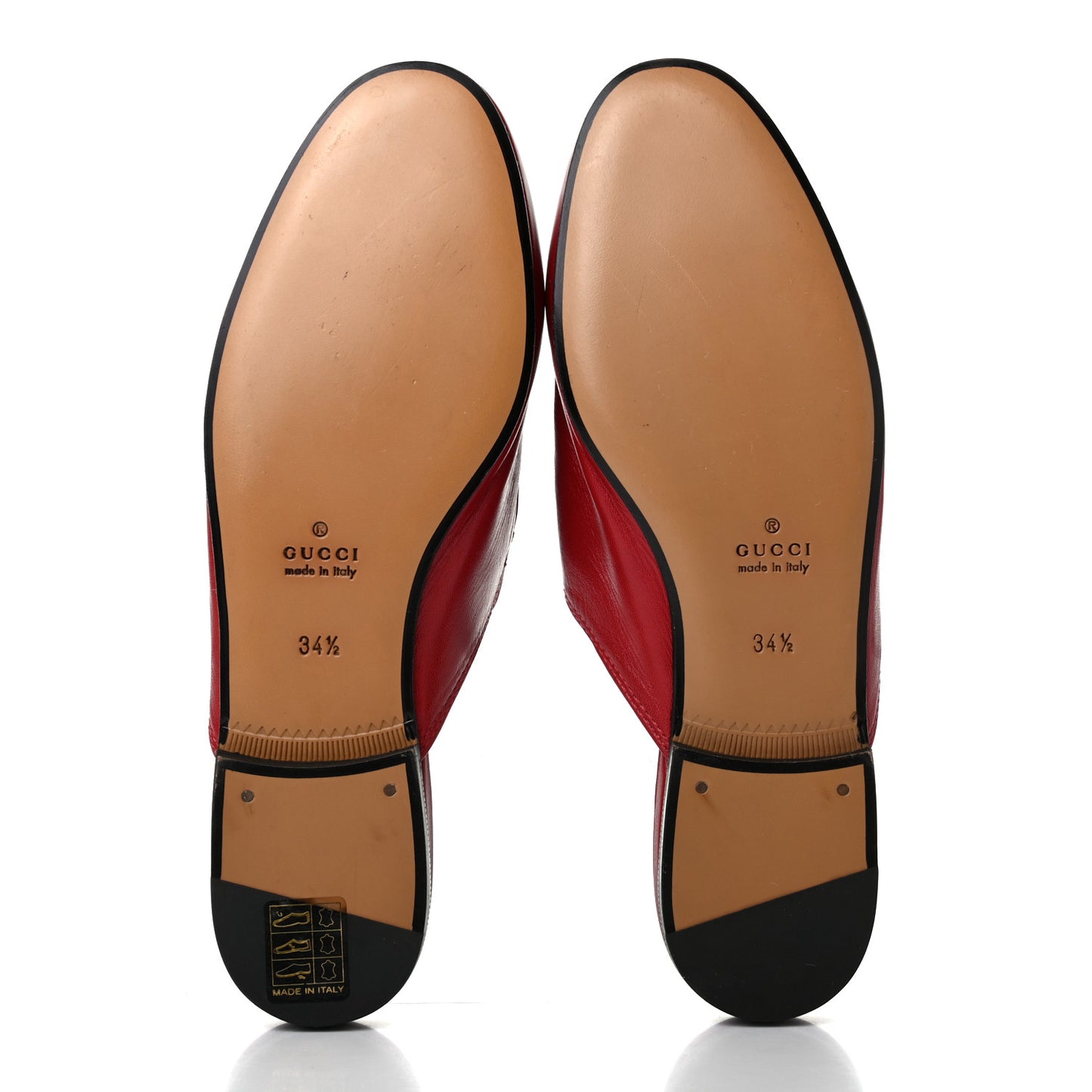 Malaga Kid Womens Princetown Slippers 34.5 Hibiscus Red