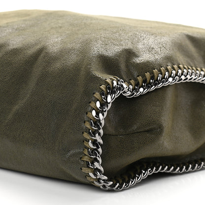 Stella McCartney Shaggy Deer Big Falabella Tote Olive 11 of 11