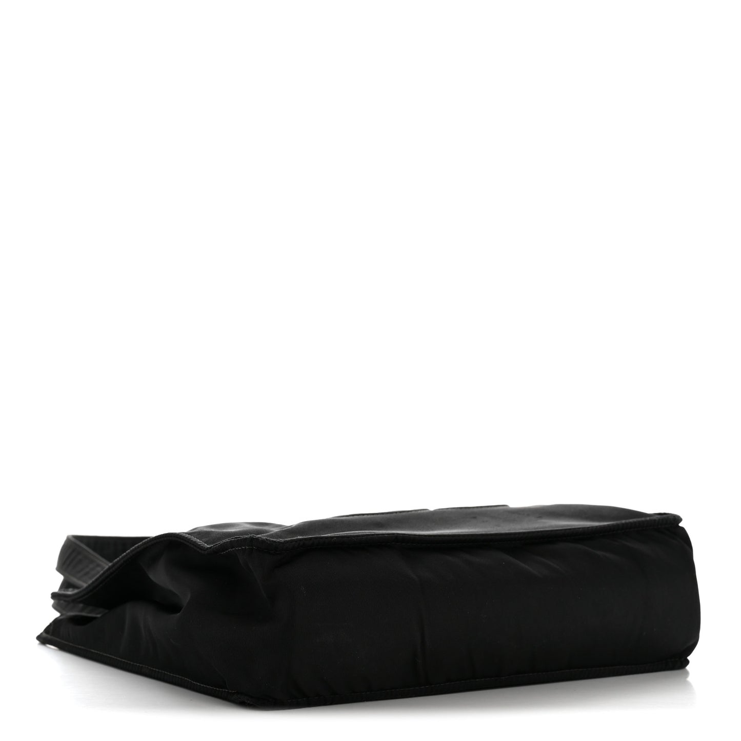 Nylon Button CC Tote Black