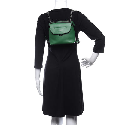 Fendi Vitello Century Opaco Mini Back to School Backpack Green 2 of 11