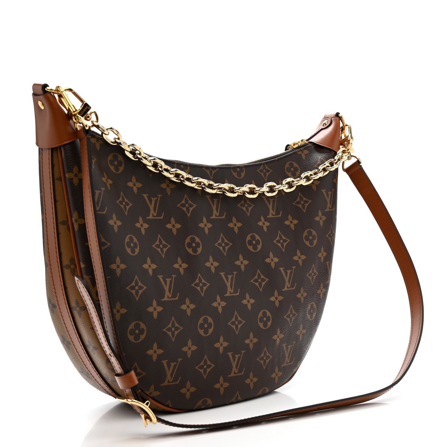 Louis Vuitton Reverse Monogram Loop Hobo 4 of 10