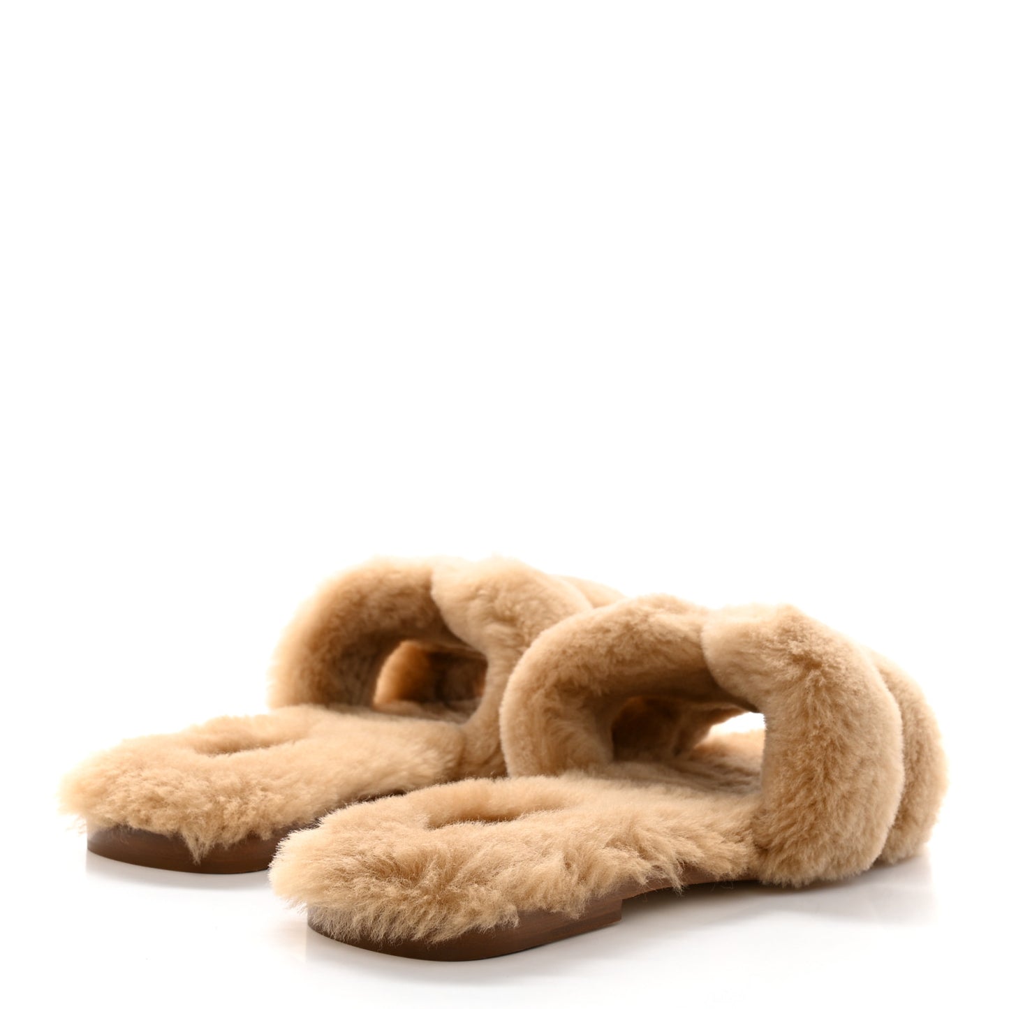 Woolskin Oran Sandals 40 Beige Argile