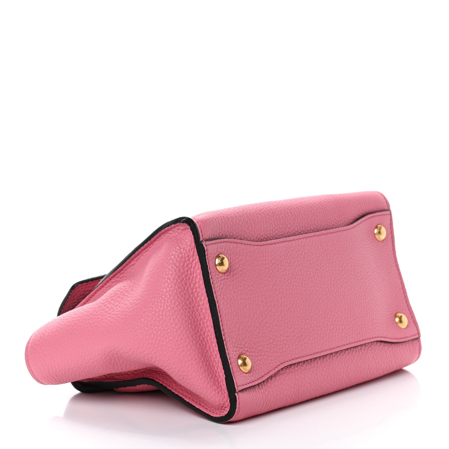 Prada Vitello Daino Sound Twin Pocket Satchel Begonia 3 of 4