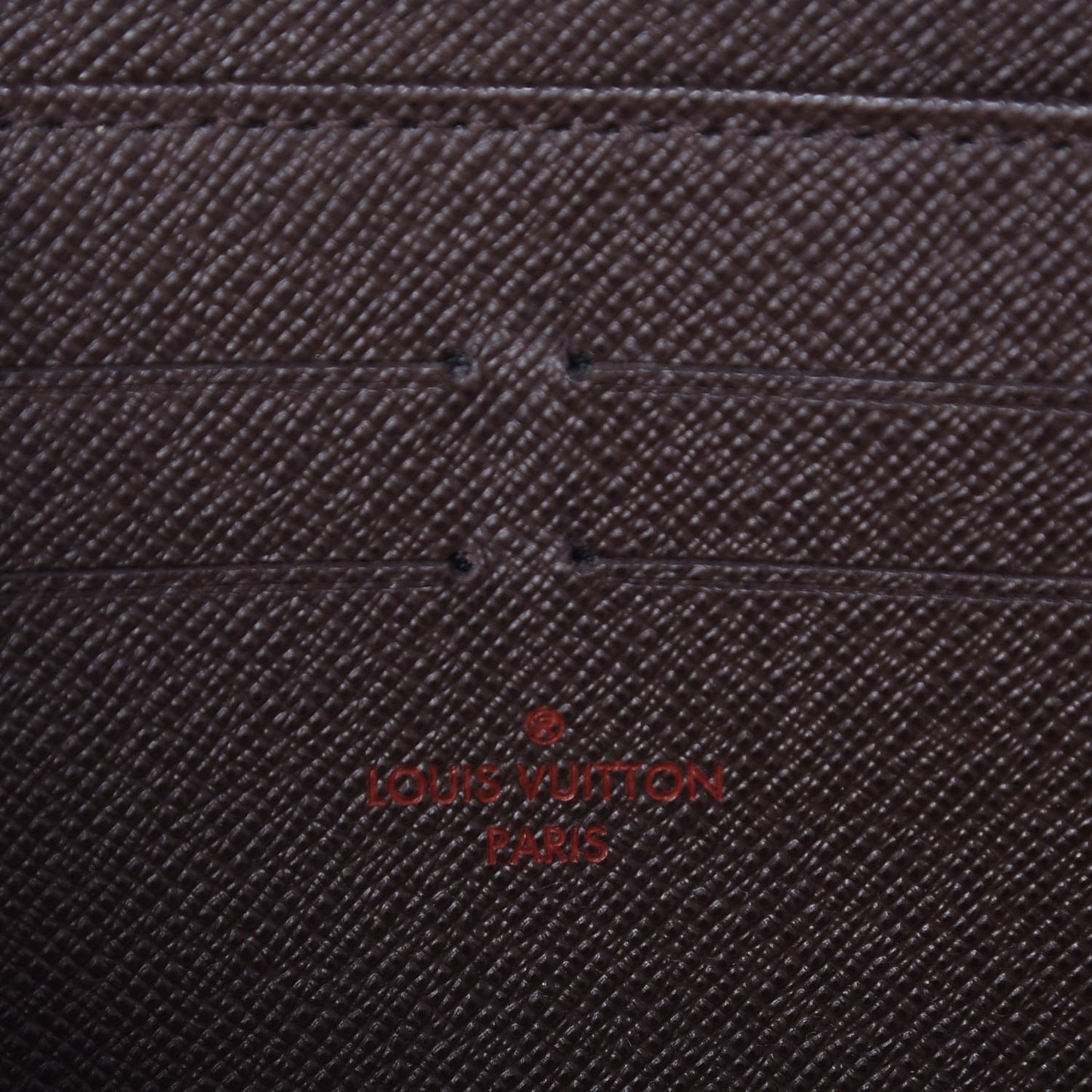 Damier Ebene Zippy Wallet