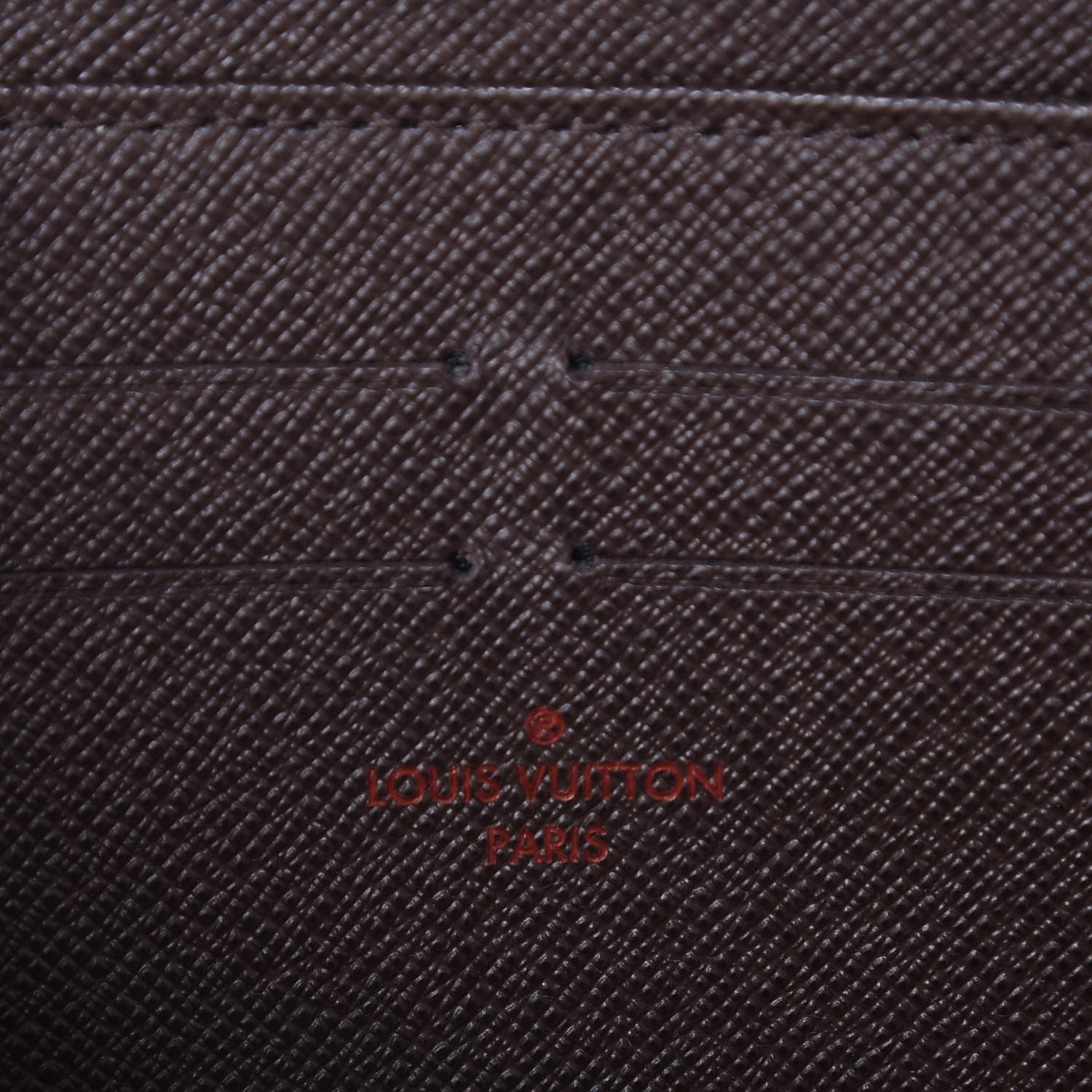 Louis Vuitton Damier Ebene Zippy Wallet 6 of 7