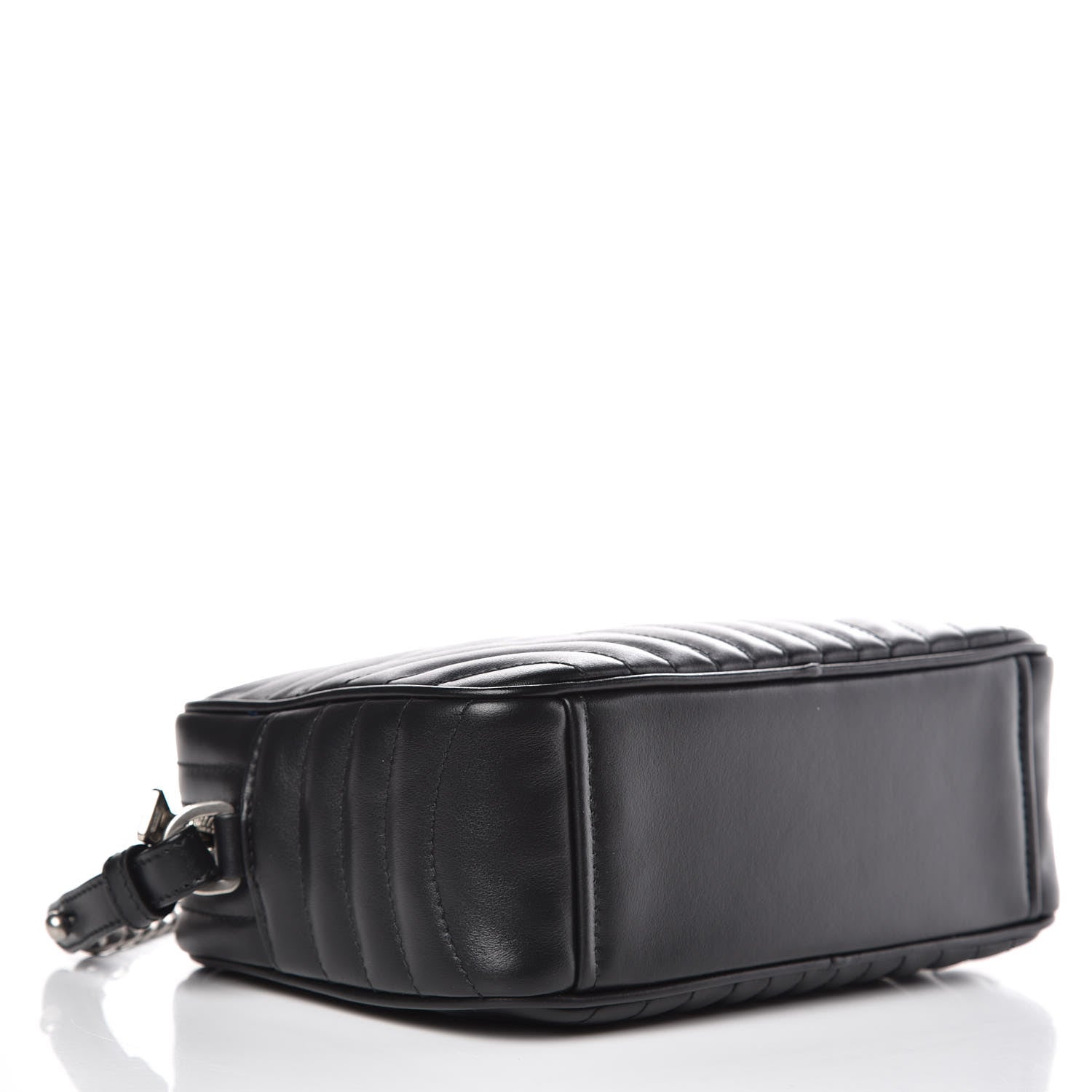 Prada Soft Calfskin Diagramme Crossbody Bag Black 4 of 8