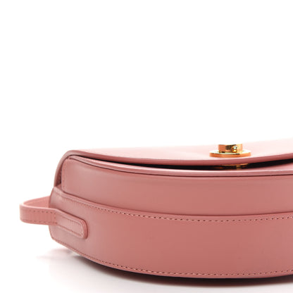 Mansur Gavriel Calfskin Mini Saddle Crossbody Bag Blush 7 of 8