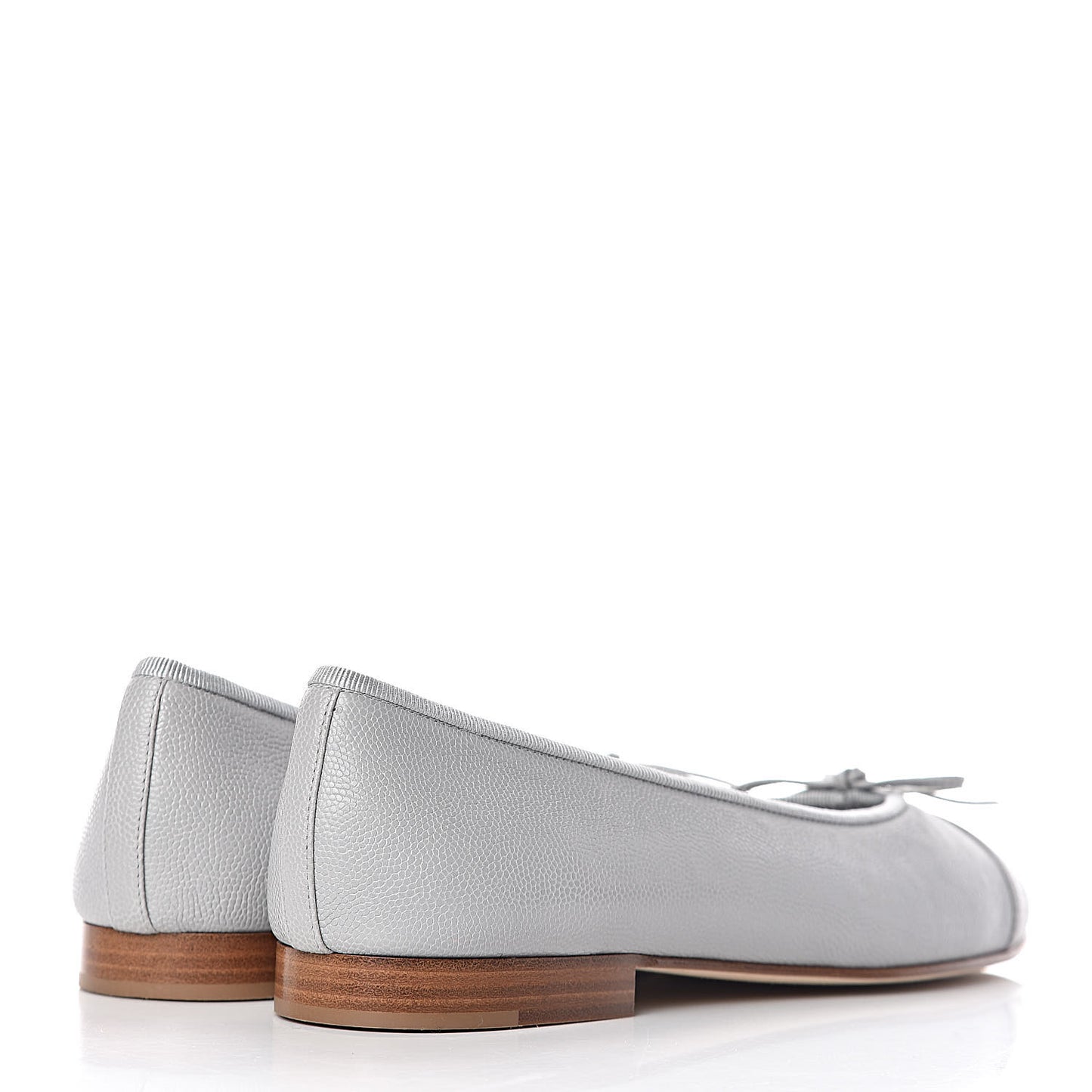 Caviar CC Cap Toe Ballerina Flats 38 Grey