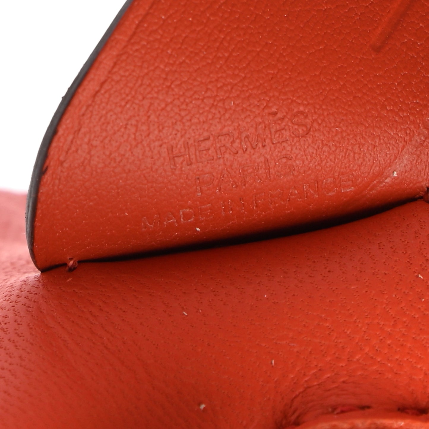 Milo Lambskin Grigri Rodeo Pegase Horse Bag Charm PM Orange Poppy Craie Terre Battue