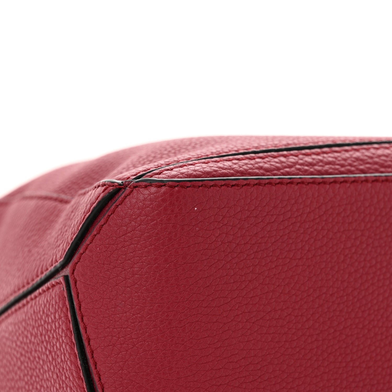 Loewe Calfskin Small Puzzle Bag Raspberry 11 of 11