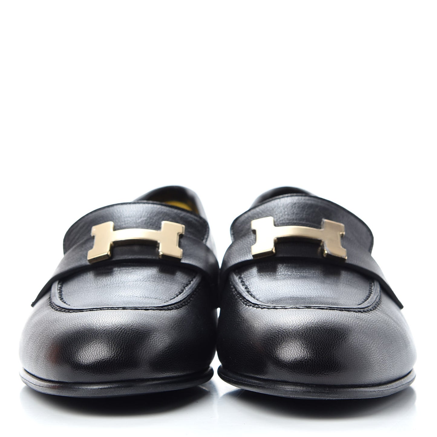 Goatskin Paris Loafers 36 Black