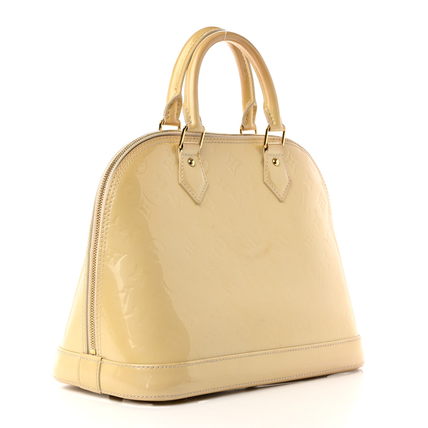Louis Vuitton Vernis Alma PM Blanc Corail 3 of 18