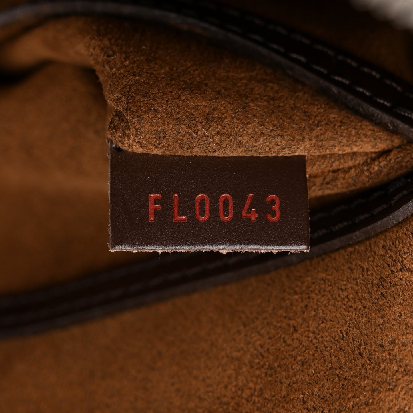 LOUIS VUITTON Epi Alma PM Moka