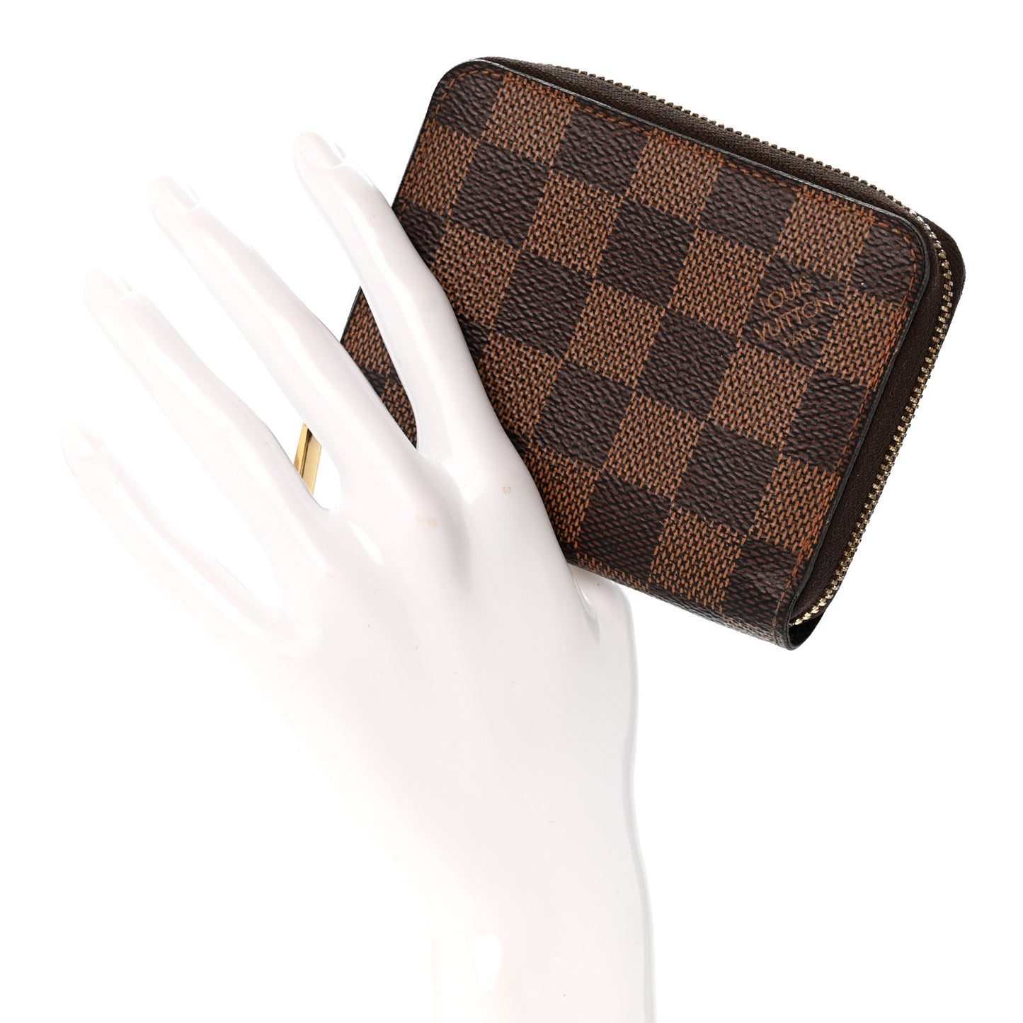 Damier Ebene Zippy Coin Purse