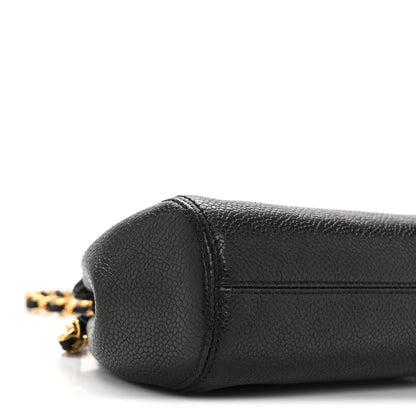 Chanel Caviar Timeless CC Mini Chain Bag Black 9 of 13