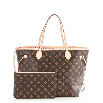 Louis Vuitton Monogram Neo Neverfull MM Rose Ballerine 1 of 7