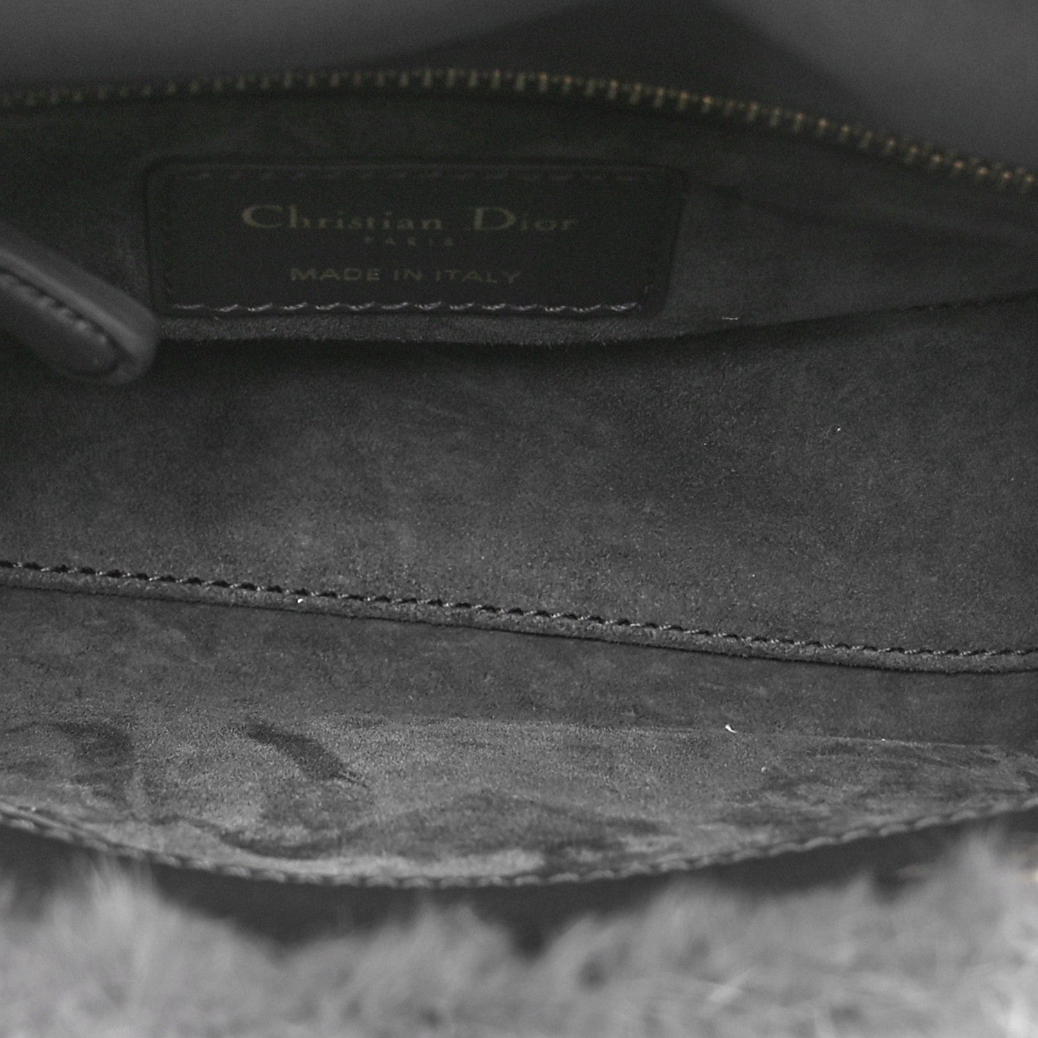 Christian Dior Mink Fur Mini Lady Dior Grey 5 of 9