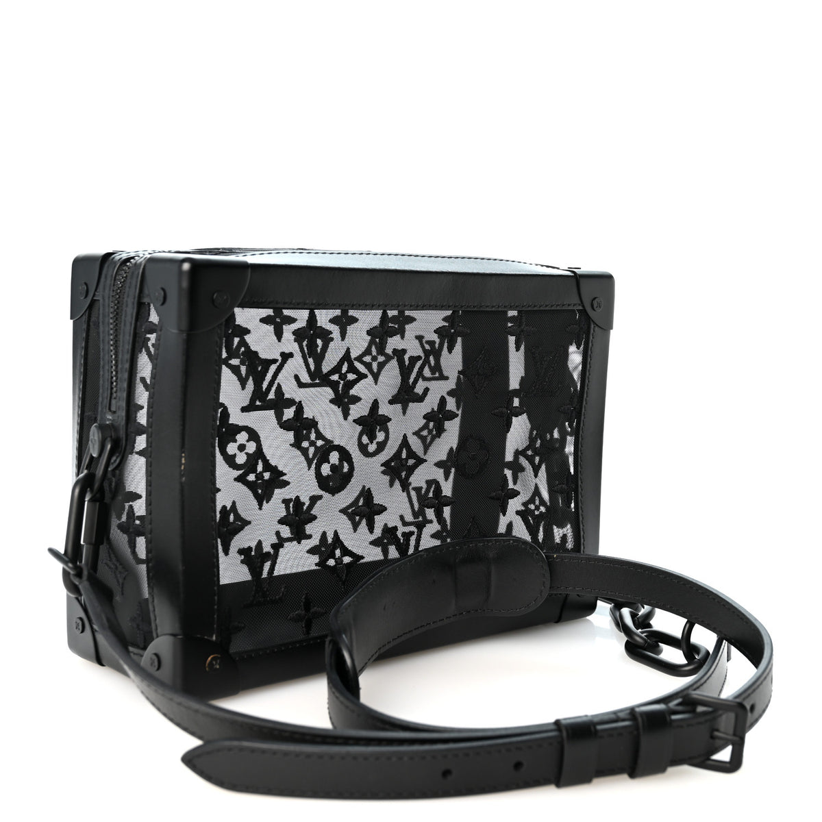 Monogram See Through Soft Trunk Black