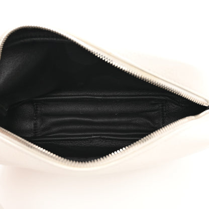 Balenciaga Calfskin Logo S Everyday Camera Bag White 5 of 18