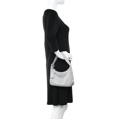 Prada Tessuto Nylon Mini Re-Edition 2000 Bag Fiordaliso 2 of 18