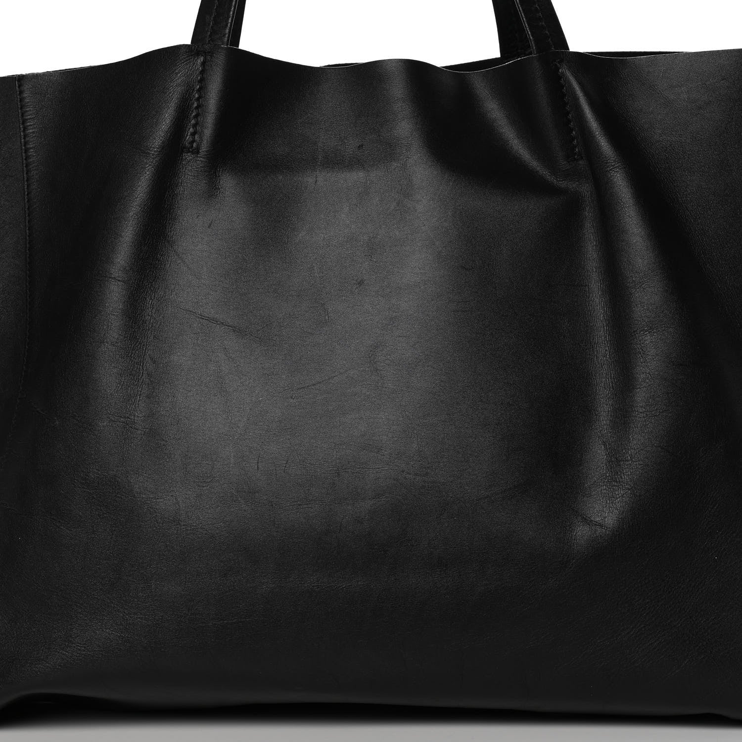 Celine Calfskin Medium Horizontal Cabas Phantom Black 20 of 23