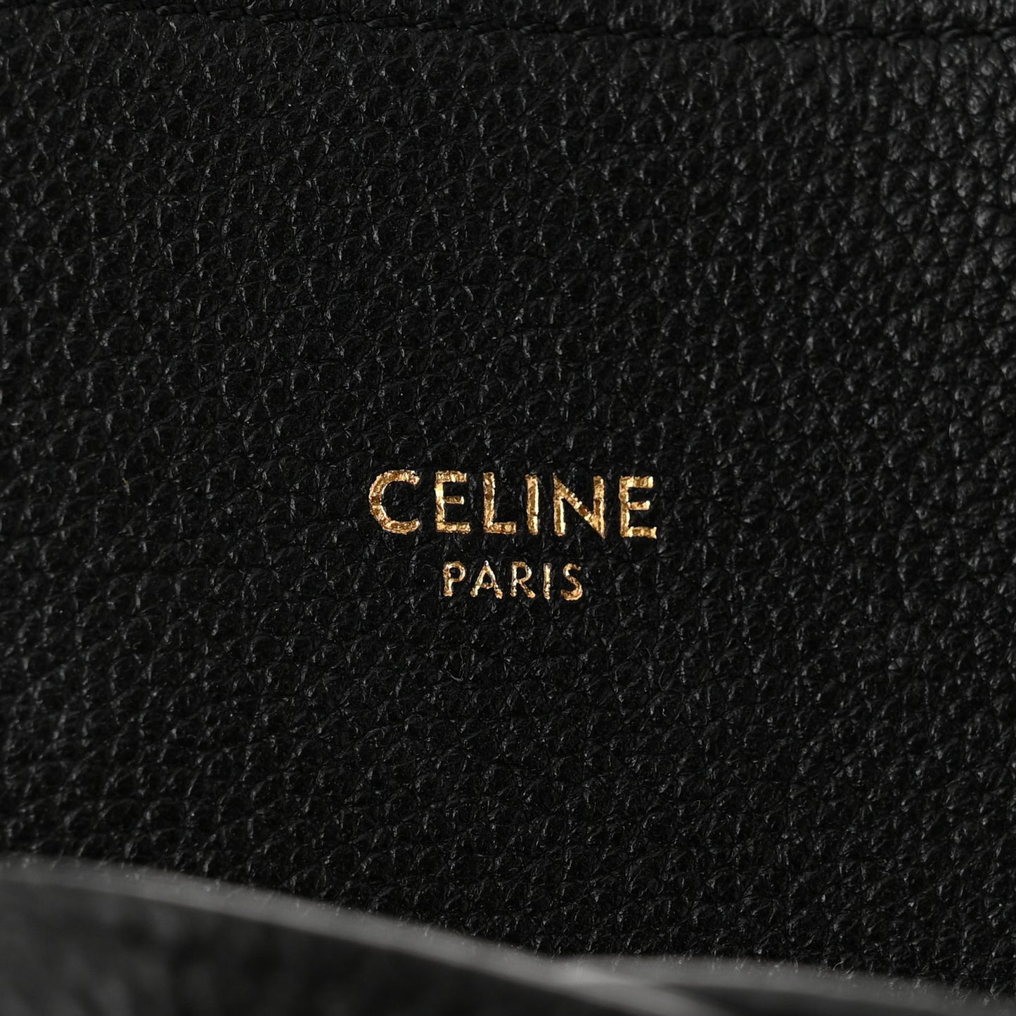 Soft Grained Calfskin Medium Belt Cabas Phantom Black