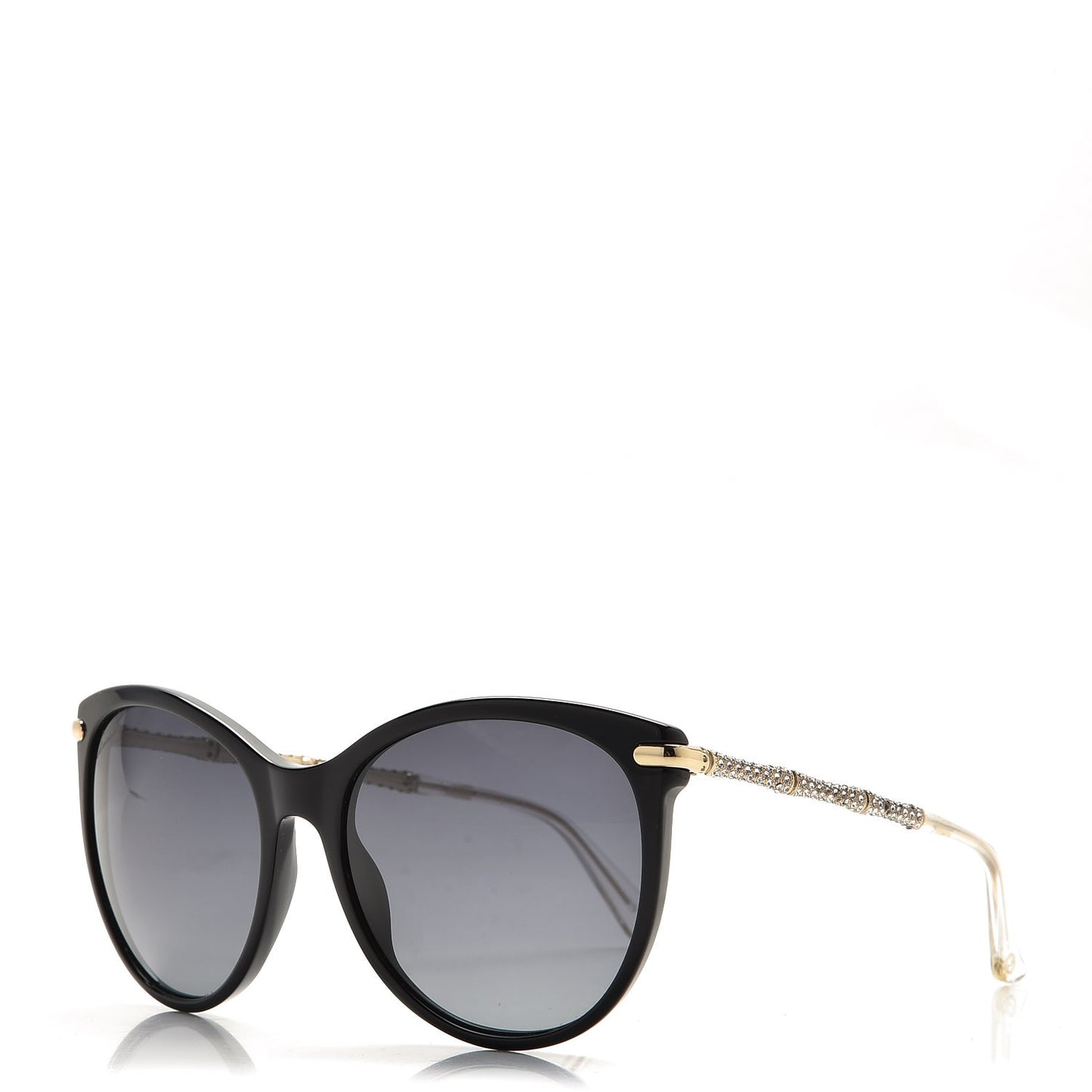 Crystal Bamboo Cat Eye GG 3771/N/S Sunglasses Gold