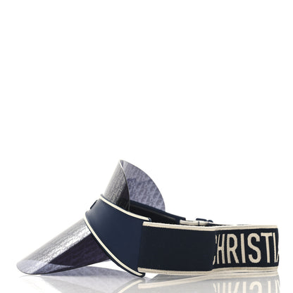 Christian Dior Oblique DiorClub V1U Sun Visor Blue 4 of 8