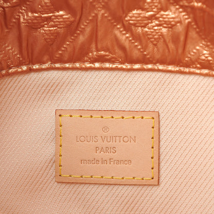 Louis Vuitton Jacquard Quilted Monogram Limelight Clutch GM Rose Gold 6 of 8
