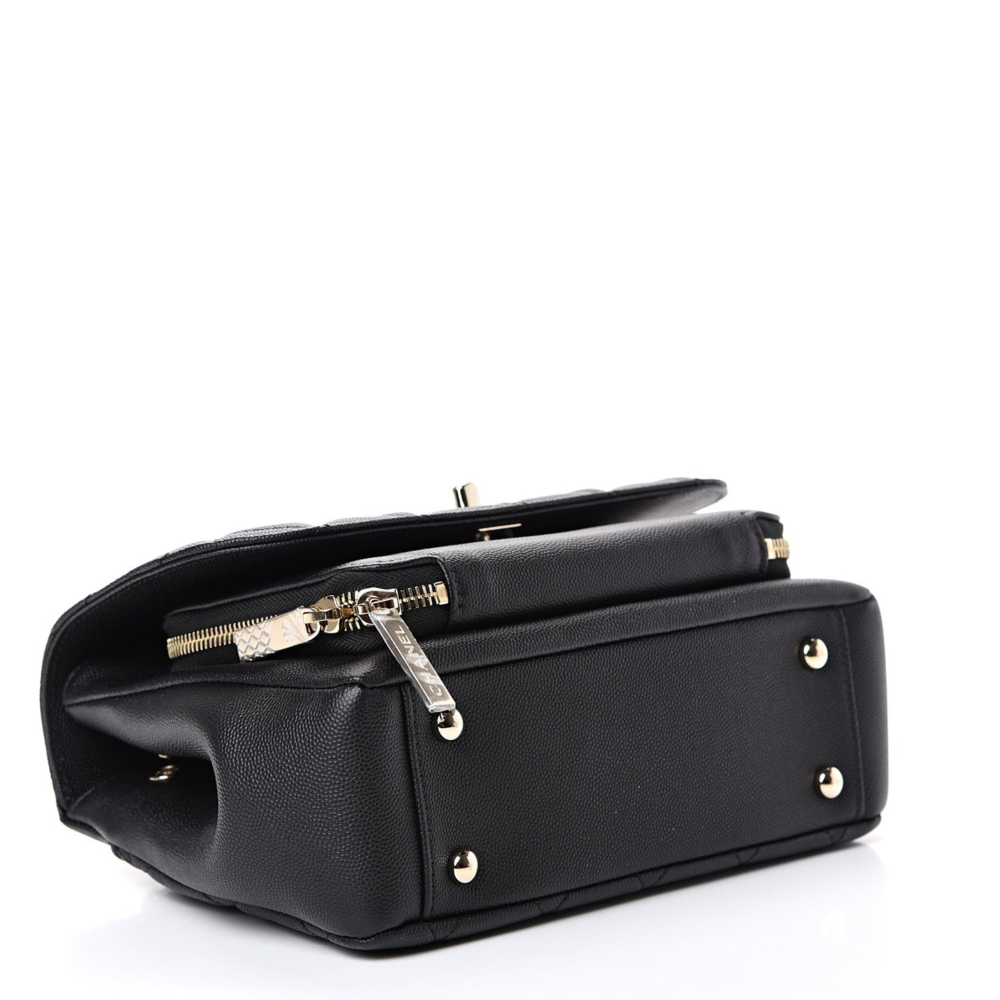 Caviar Quilted Medium Business Affinity Flap Black