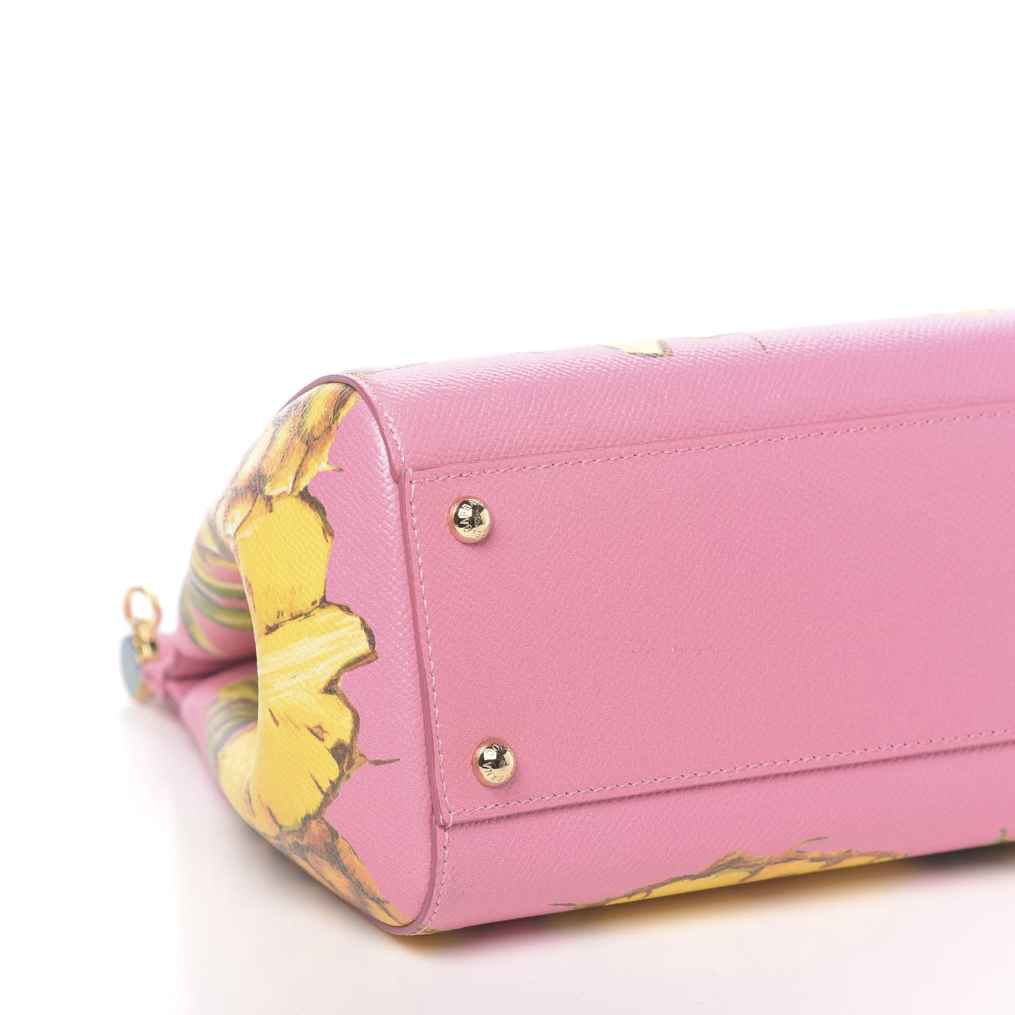 Dauphine Pineapple Print Small Miss Sicily Satchel Rosa