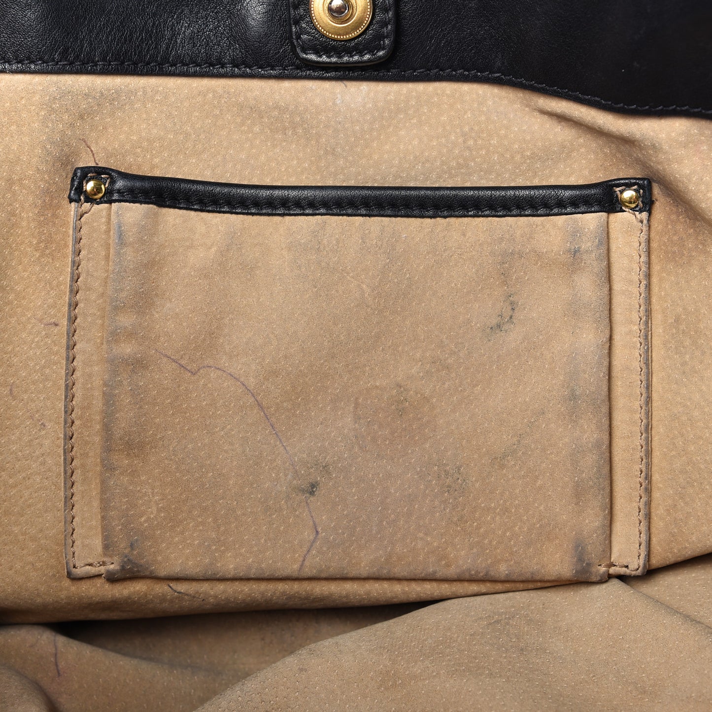 Soft Calf Tote Black